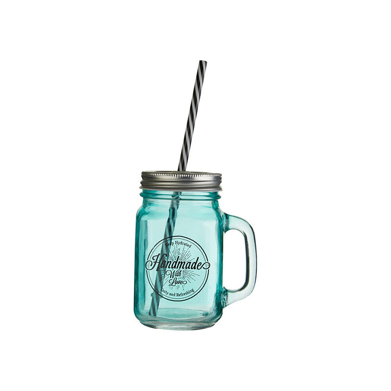 Square Cocktails Mason Jar Mug