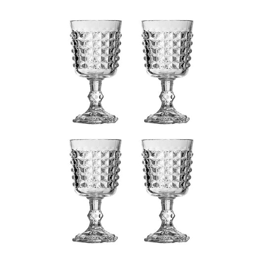 Pyramid Goblets - Set Of 4