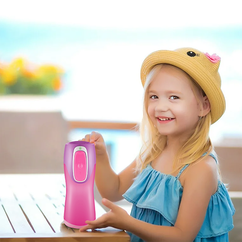 Runabout Purple/Pink Kids Autoseal Mug