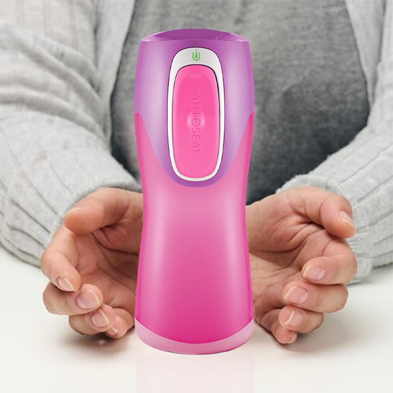 Runabout Purple/Pink Kids Autoseal Mug