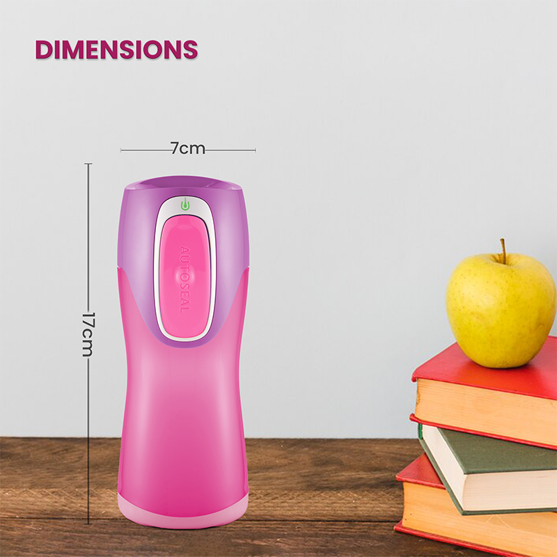 Runabout Purple/Pink Kids Autoseal Mug
