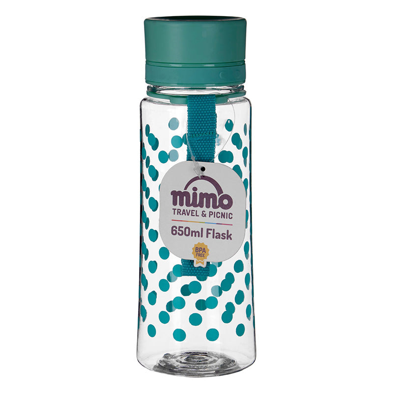 Mimo 650Ml Water Bottle, Assorted Designs