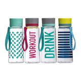 Mimo 650Ml Water Bottle, Assorted Designs