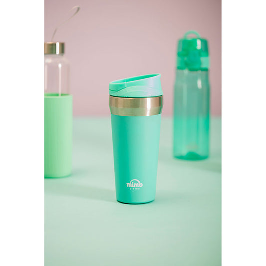 Mimo Turquoise Travel Mug - 380Ml