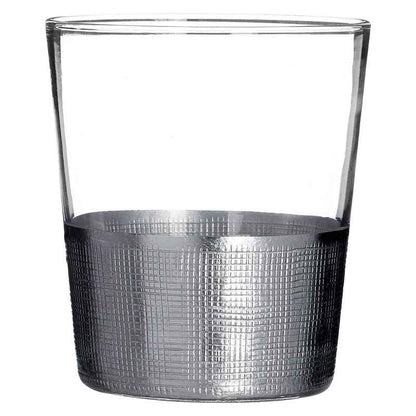 Apollo Clear Glass Tumblers - Set of 4