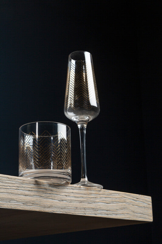 Jazz Tumbler Glasses - Set of 4