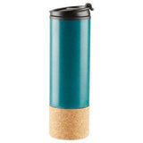 Mimo Dark Green Double Wall Travel Mug - Premier Home