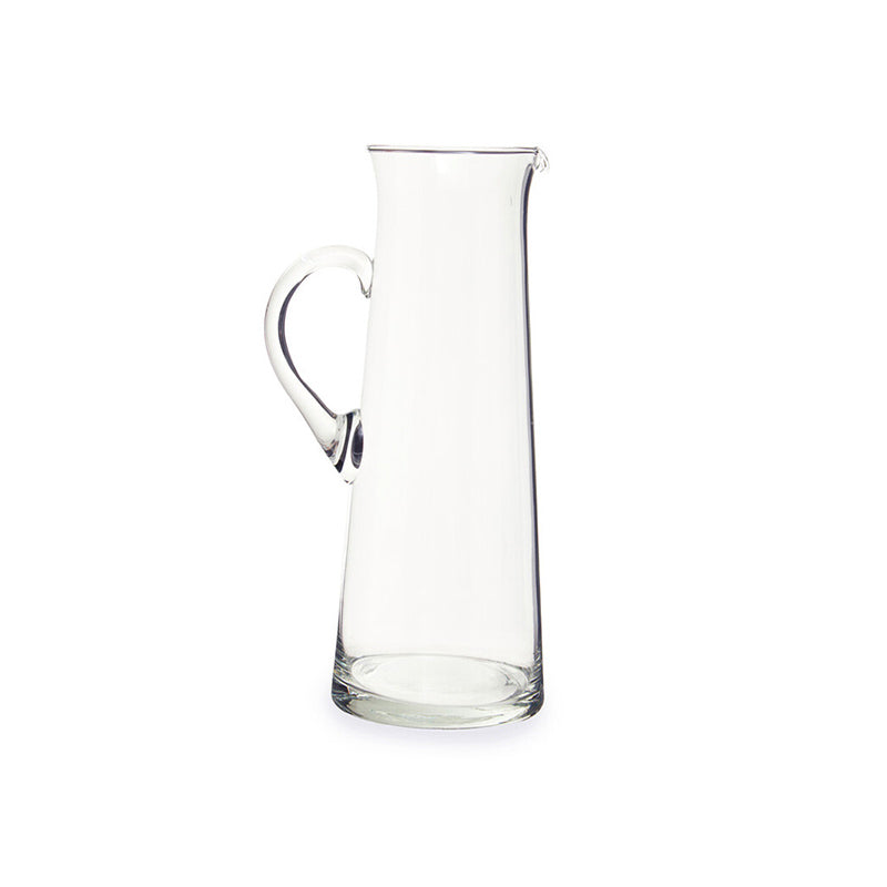 Ambra Clear Glass Pitcher.