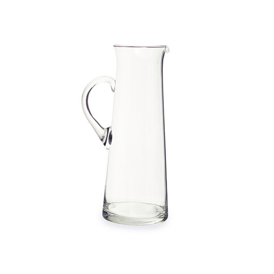 Ambra Clear Glass Pitcher.