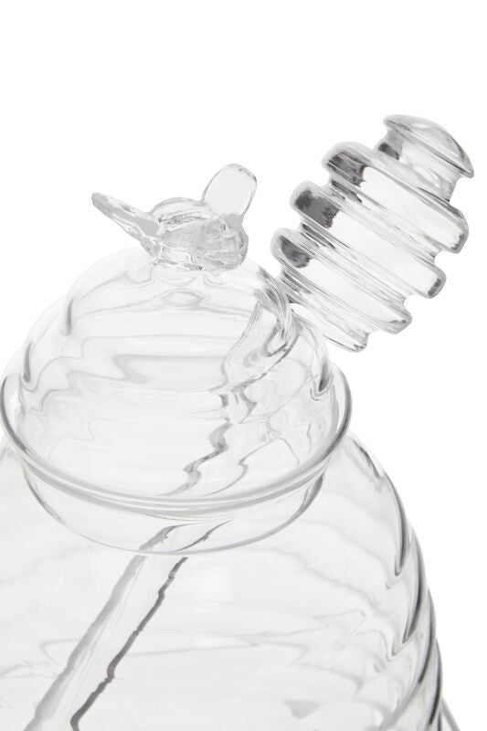 Freska Honey Jar With Glass Dipper