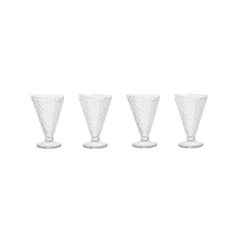 Set Of Four Torta Tapered Sundae Dishes