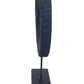 Fidel Large Rustic Mango Wood Sculpture On Stand