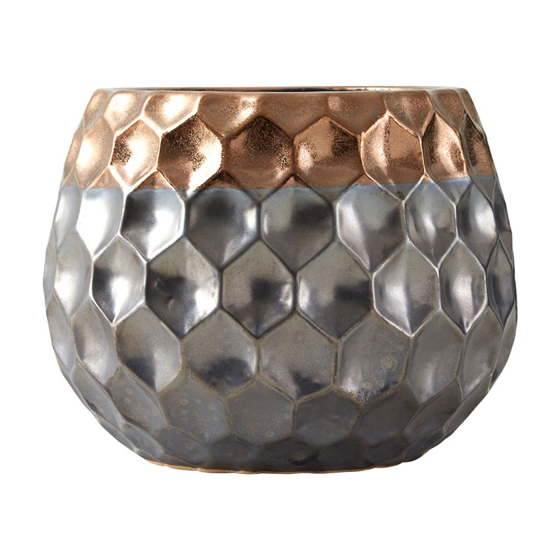 Galaxy Large Metallic Planter