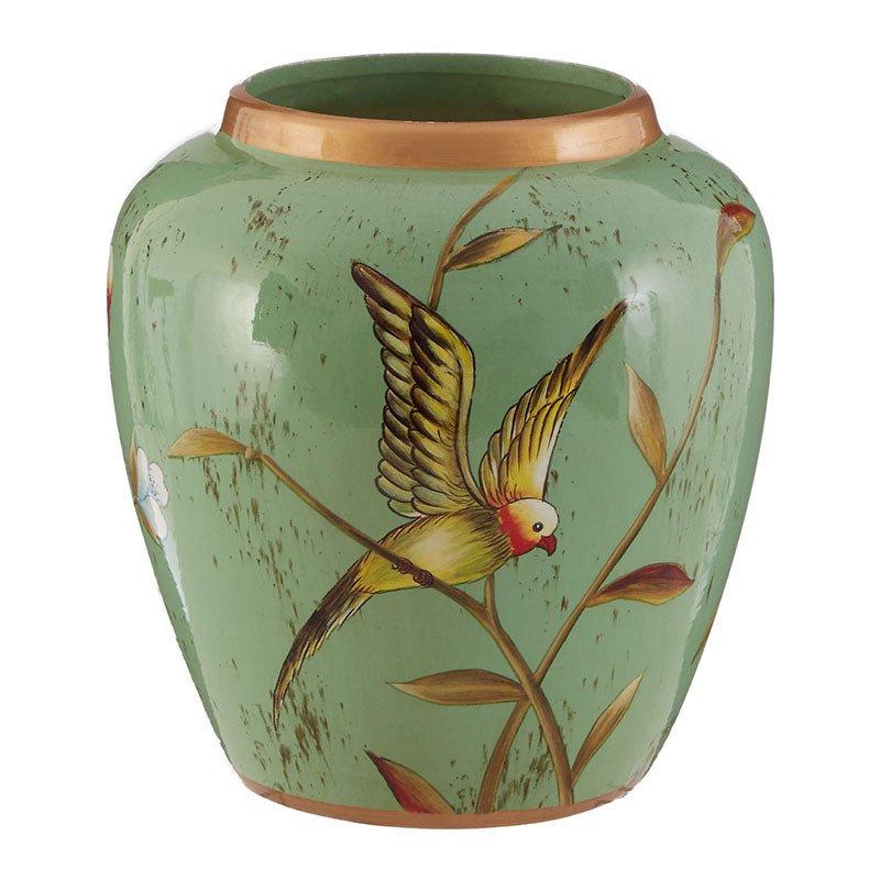 Tropical Turquoise Small Ceramic Jar