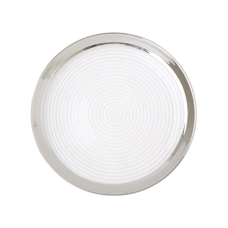 Ida 27cm Embossed Coupe Dinner Plate