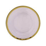 Ida 21cm Side Plate With Gold Rim - Premier Home