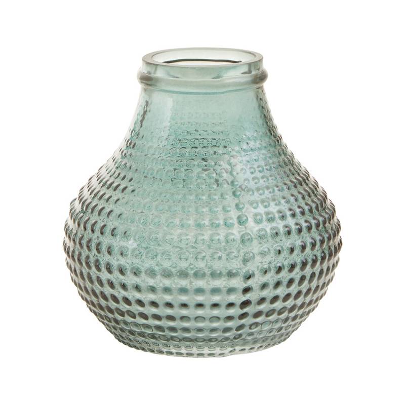 Bolla Small Green Glass Vase