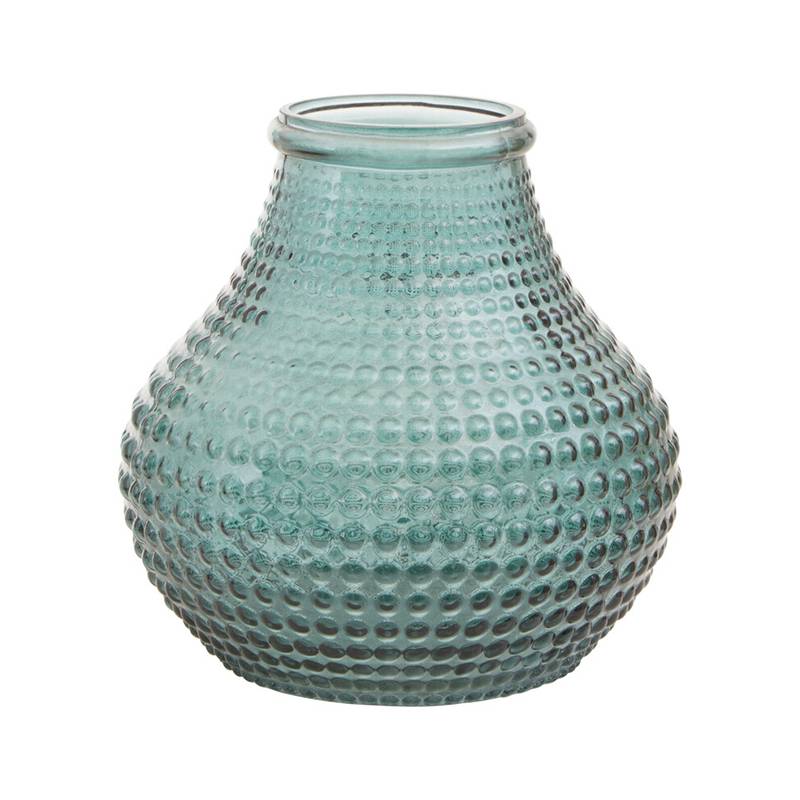 Bolla Large Green Glass Vase