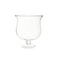 Ambra Clear Glass Cognac Vase. - Premier Home