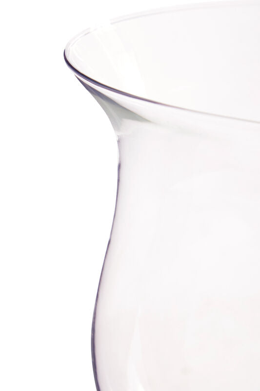 Ambra Clear Glass Cognac Vase