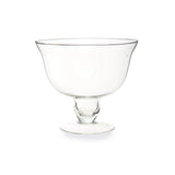 Ambra Clear Glass Footed Bowl - Premier Home