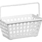 White Plastic Storage Basket