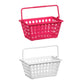 White Plastic Storage Basket