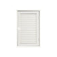 Shutter White Wood Wall Cabinet - Premier Home