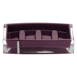 Purple Acrylic and Crystal Soap Dish - Premier Home