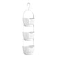 3 Tier white Shower Caddy - Premier Home