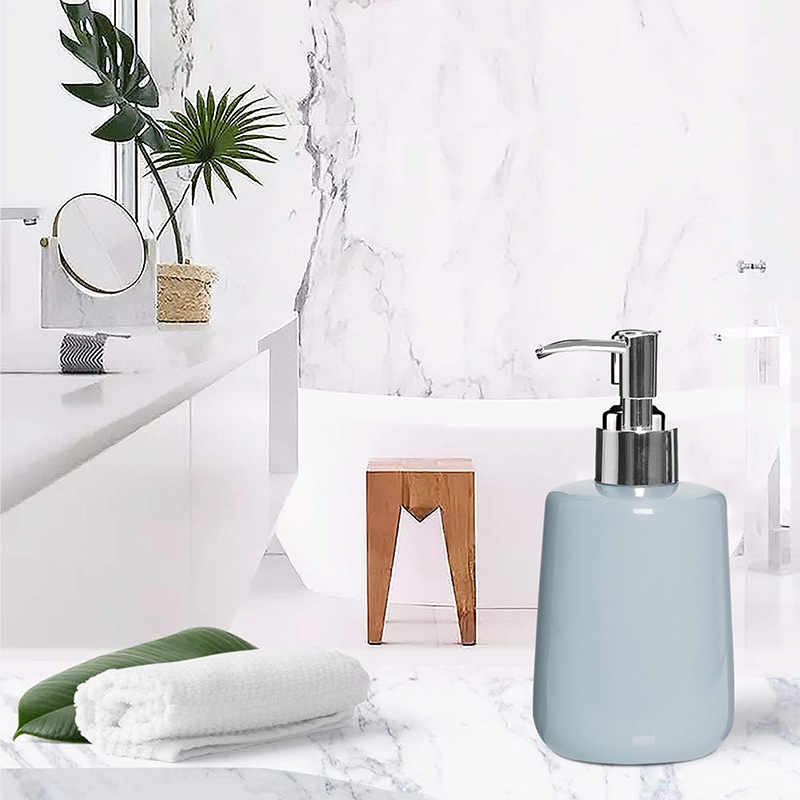 Moon Pale Blue Lotion Dispenser - 340Ml