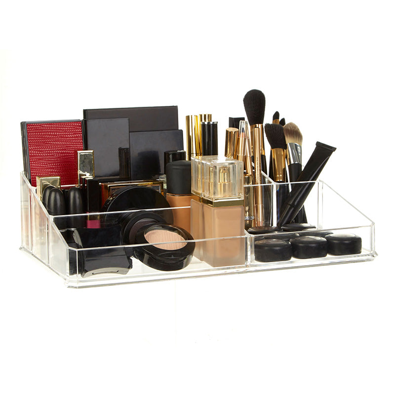 9 Compartment Cosmetics Organizer