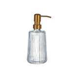 Ticino Brittany Clear Glass Lotion Dispenser - Premier Home
