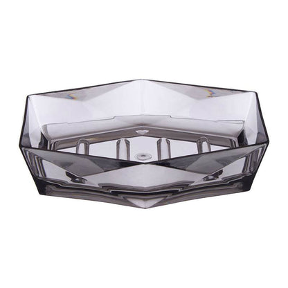 Dow Grey Acrylic Soap Dish - Premier Home
