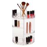 Makeup organizers for efficient storage and easy access to cosmetics.