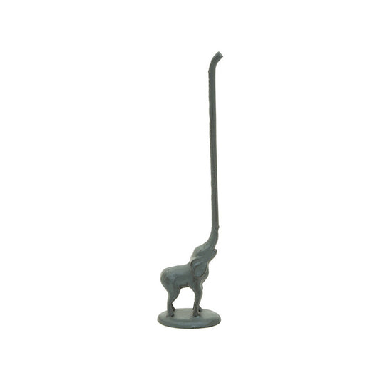 Fauna Grey Finish Elephant Toilet Roll Holder