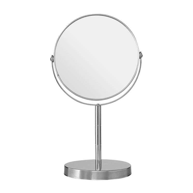 Stainless Steel Swivel Table Mirror