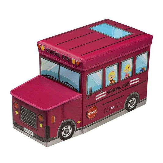 ChildrenS Hot Pink School Bus Box/Seat