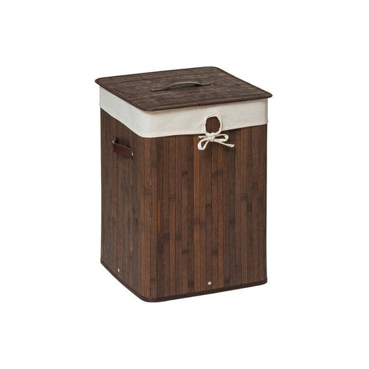 Kankyo Dark Brown Square Laundry Hamper