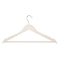 Matte White Clothes Hangers - Set Of 10