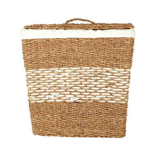 Lidi Tapered Seagrass Basket With Lid