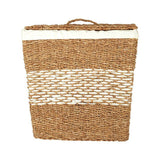 Lidi Tapered Seagrass Basket With Lid - Premier Home