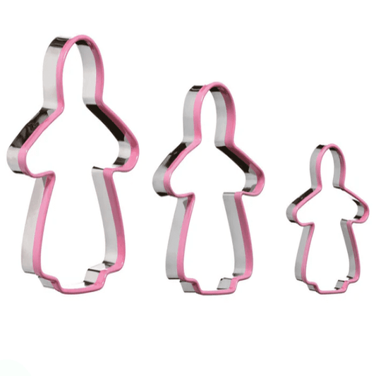 Gingerbread Lady 3pc Cutter Set