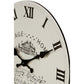 Vintage Home Cream Wall Clock