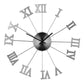 Roman Numerals Metal Wall Clock - Premier Home