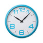 Tuan Blue Plastic Frame Wall Clock - Premier Home