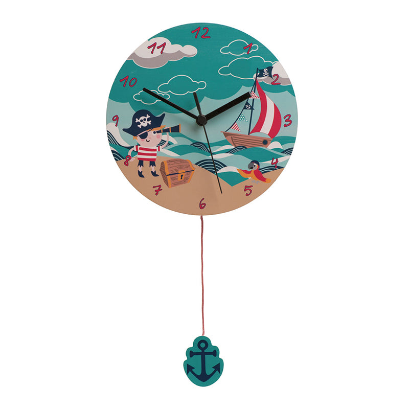 Pirate Design Wall Clock