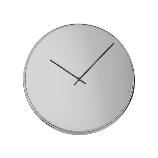Bailie Chrome And Mirror Wall Clock