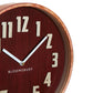 Vitus Red Grain Small Wall Clock