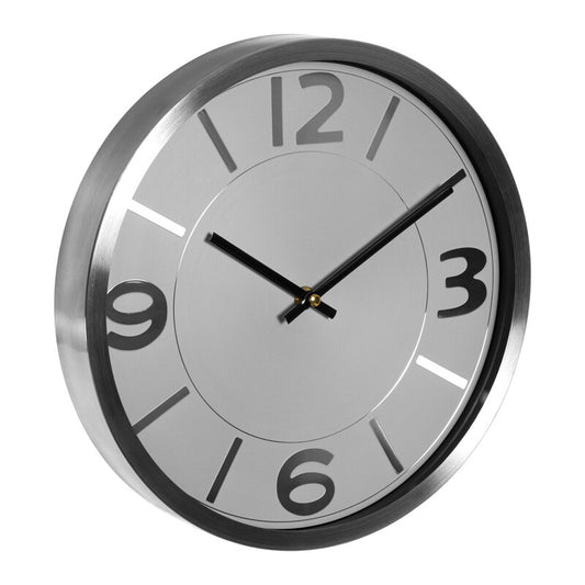 Vitus Silver Large Wall Clock